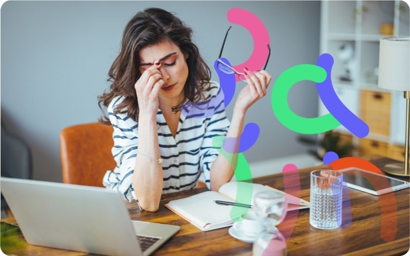 преработеност - спокойствие
